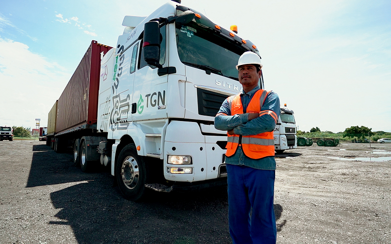 Imagen Transporte terrestre - Flota propia