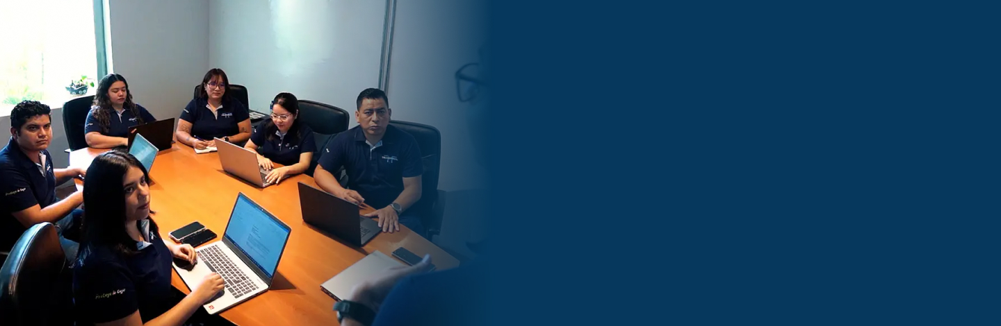 Desktop contact banner